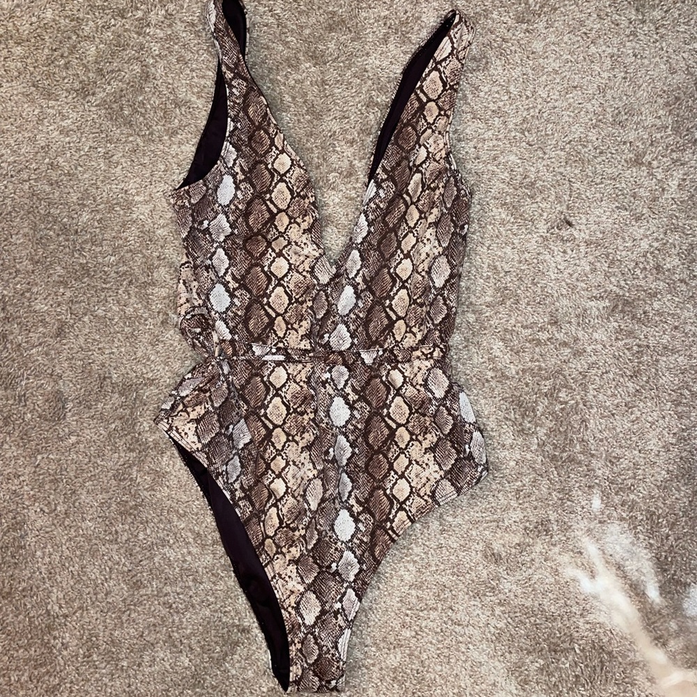 Snakeskin one piece